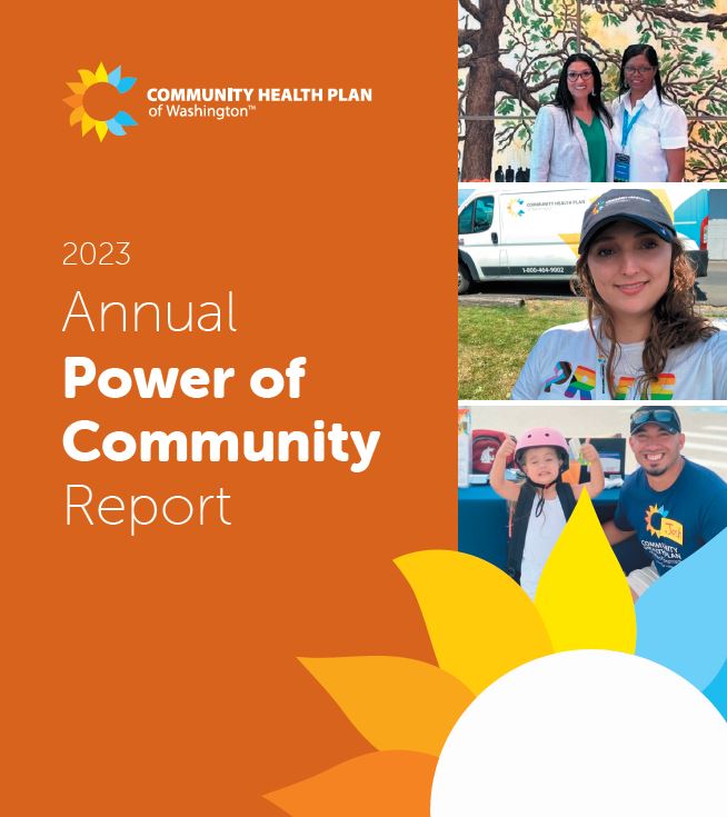 2023 Annual Report - Washington State Local Health Insurance - CHPW